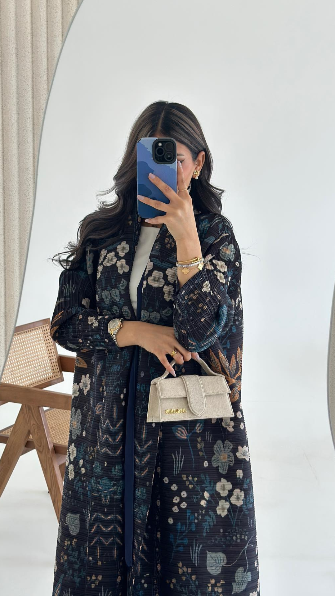 Midnight Garden Abaya | EL DESIGNS