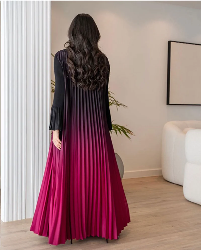 Hibiscus Blaze Abaya | EL FLAIRS