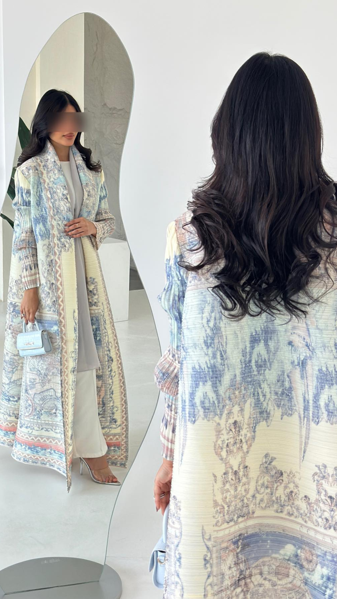 Ethereal Courtyard Abaya | EL DESIGNS