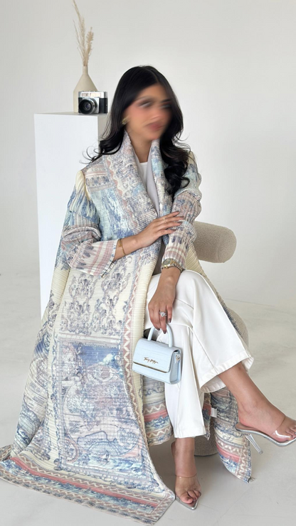 Ethereal Courtyard Abaya | EL DESIGNS