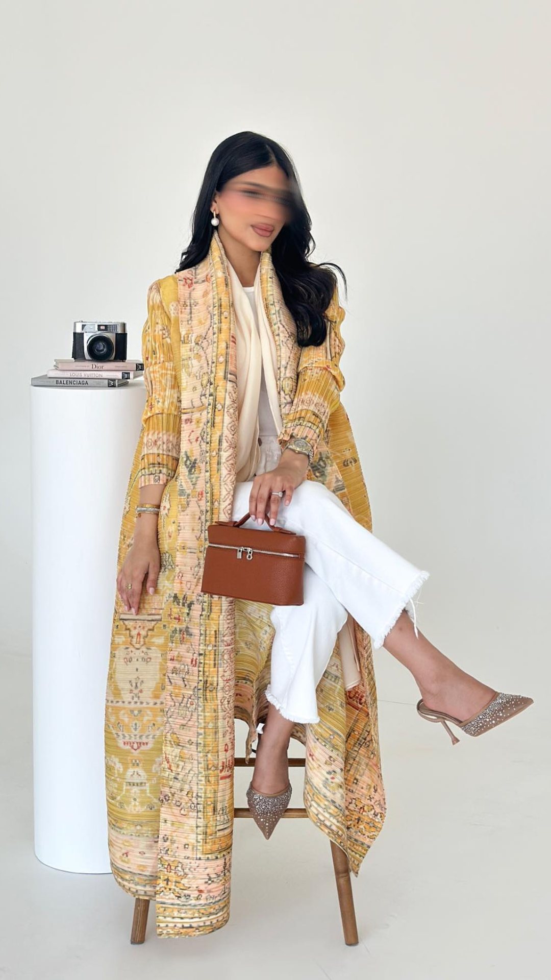 Marigold Meadows Abaya | EL DESIGNS