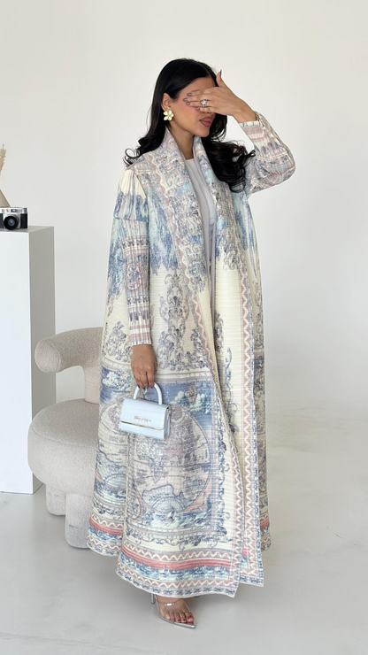 Ethereal Courtyard Abaya | EL DESIGNS