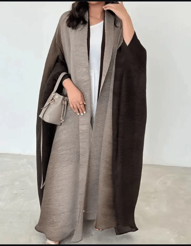 The Dubai Abaya: Mocha | EL OMBRES