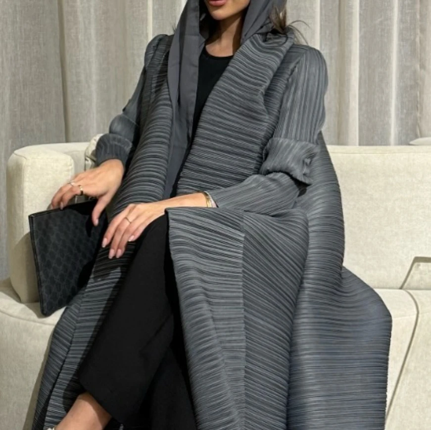 Slate Abaya | EL HUES